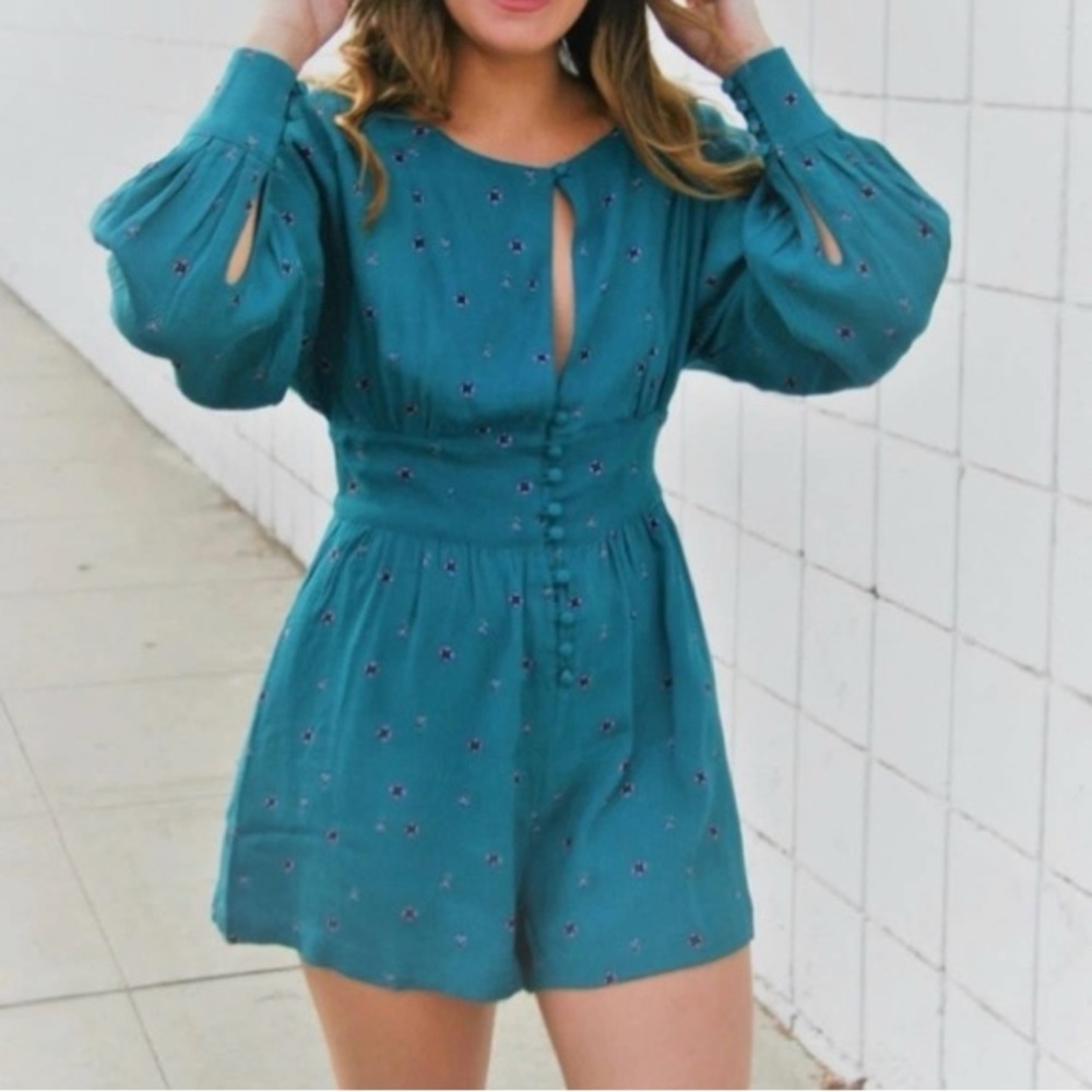 Free People Love Grows Romper Size xs